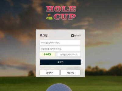 토토사이트 Ι 홀컵 Ι HOLECUP