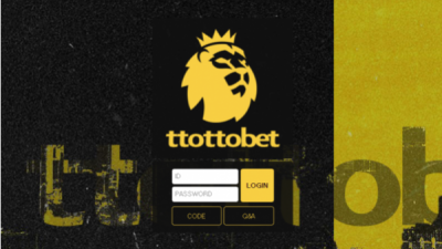 먹튀사이트 Ι 또또벳 Ι TTOTTOBET Ι 먹튀확정